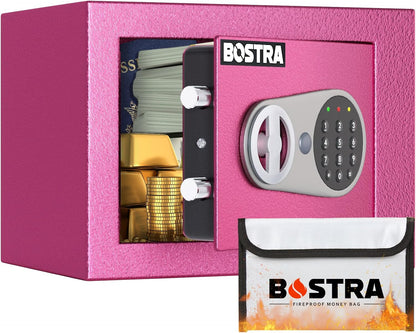 Mini Security Safe Box – Digital Lock Safe for Cash, Jewelry & Documents for Home, Office & Dorm Use